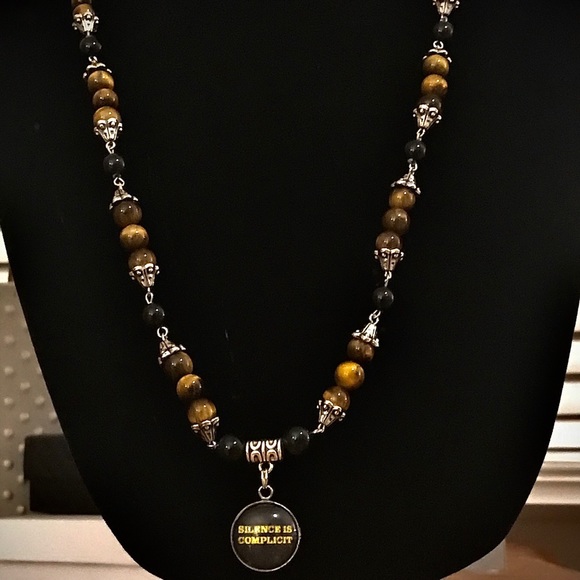 Silence is Complicit Necklace!!!! - Picture 1 of 5